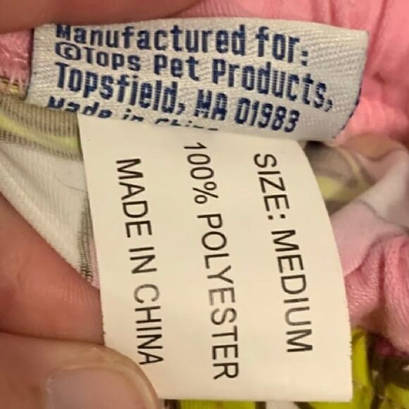 Casual Canine Floral Doggie Bikini Set Sz M - Picture 6 of 8